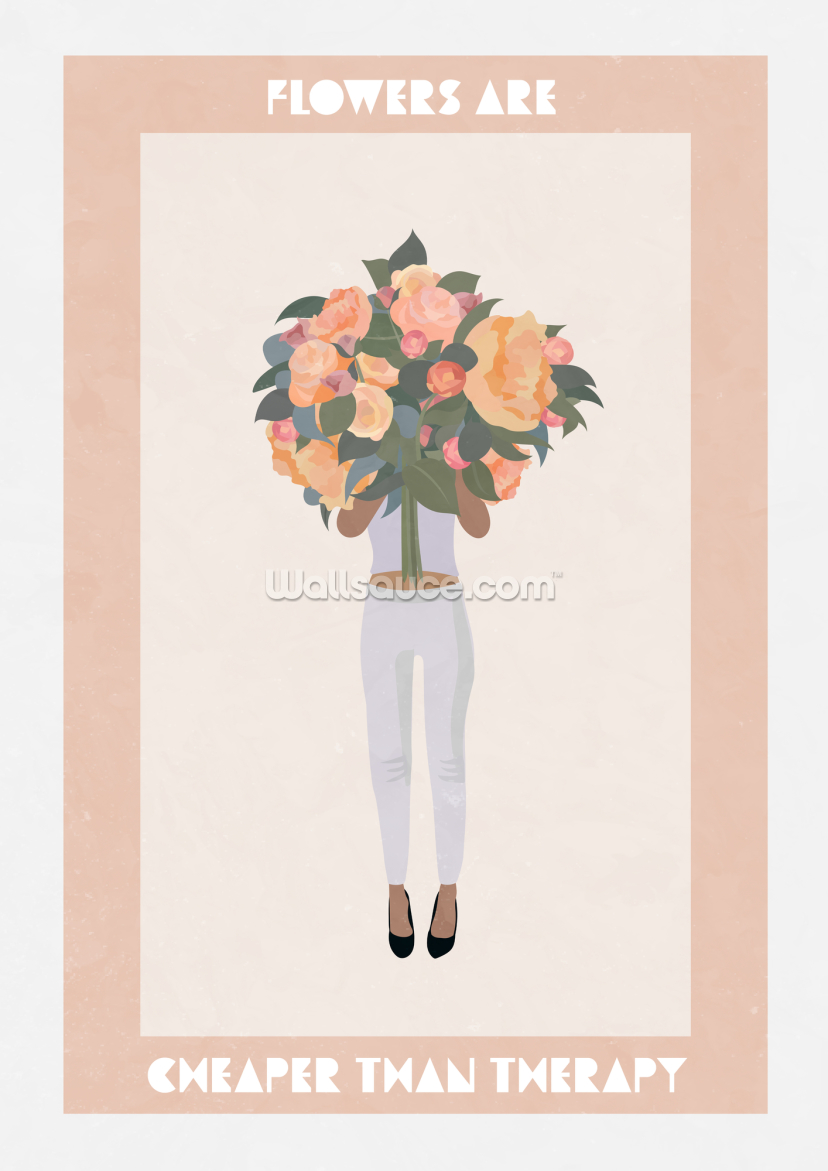 Flowers Are Cheaper Than Therapy Flowers Are Cheaper Than Therapy