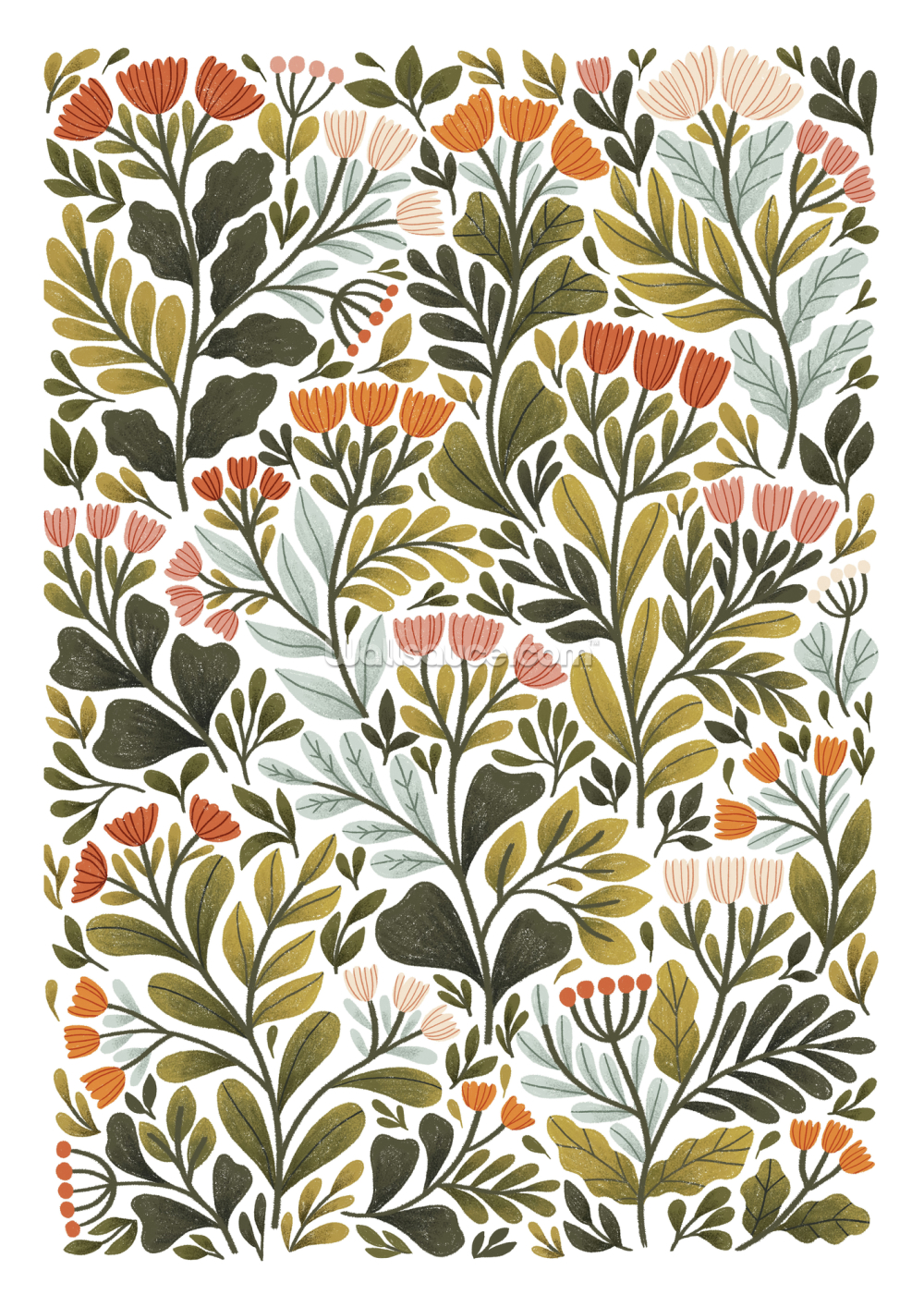 May Prin Month Of May II Print & Poster | Wallsauce UK