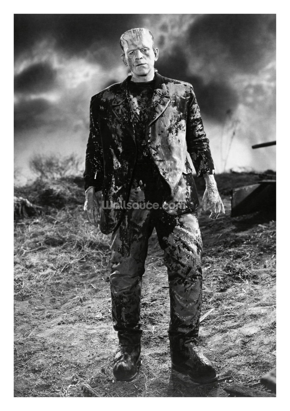 boris karloff frankenstein poster