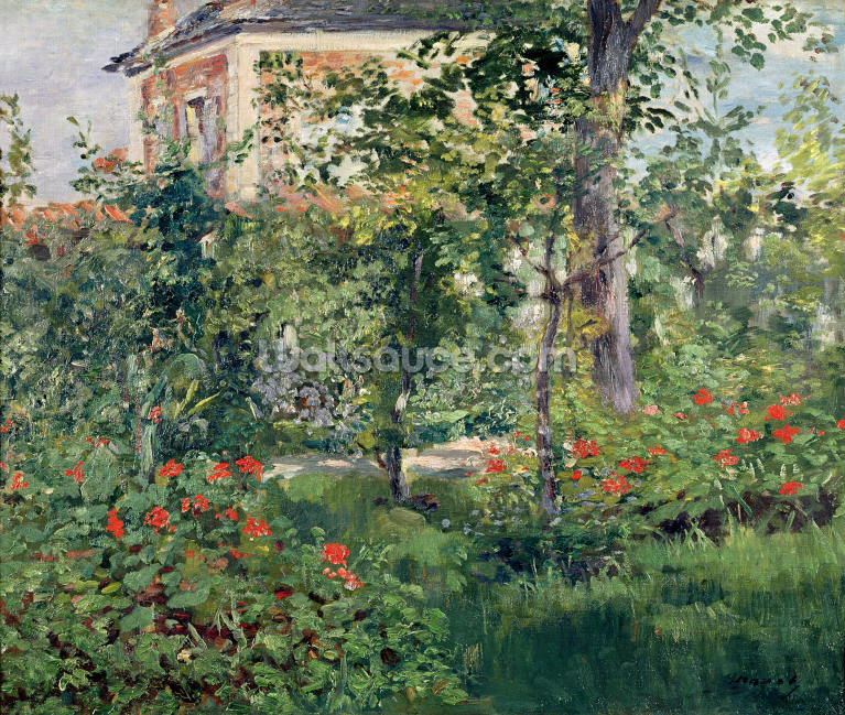 The Garden at Bellevue, 1880 (oil on canvas) The Garden at Bellevue, 1880 (oil on canvas)