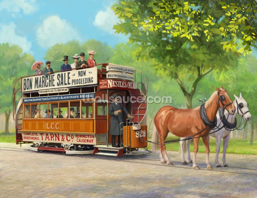 Horse-Drawn Tram