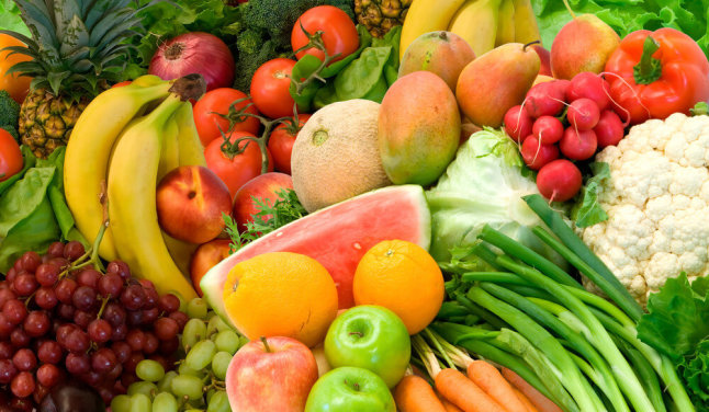 Vegetables and Fruits Arrangement Vegetables and Fruits Arrangement