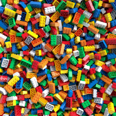 Pile of Toy Bricks