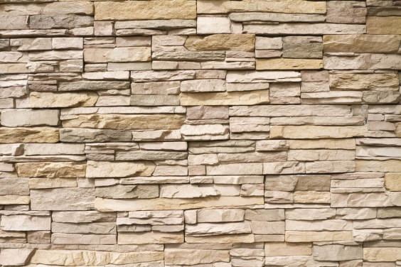 Stacked Stone Wall Stacked Stone Wall
