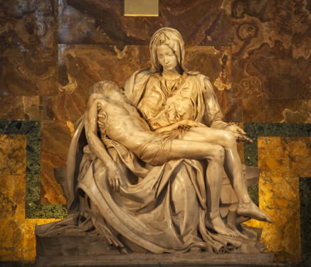 Michaelangelo's Pieta Sculpture