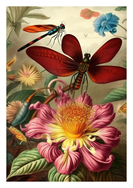 Botanical Dragonfly