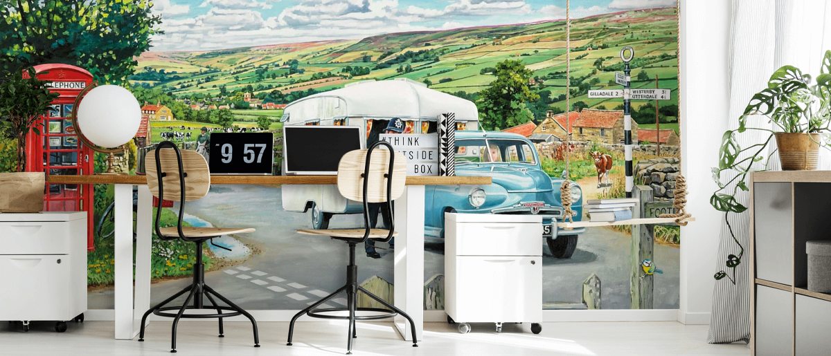 Giving Directions Wall Mural Wallsauce UK