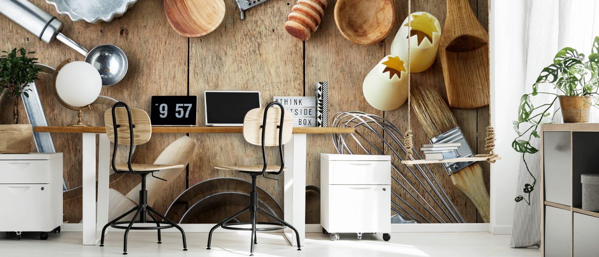 Kitchen Utensil Wallpaper Wallsauce UK
