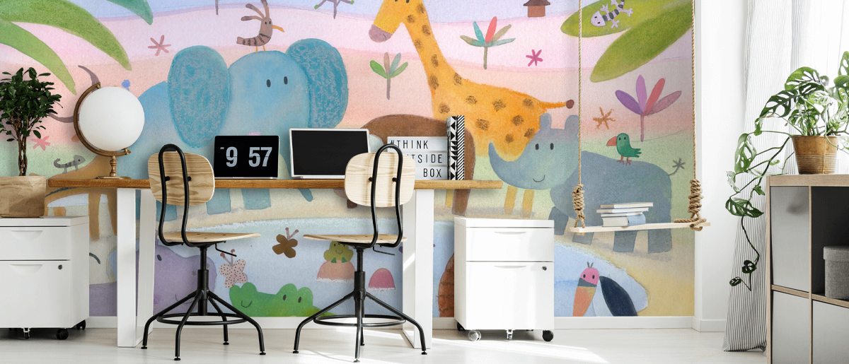 Africa Wall Mural Wallpaper | Wallsauce US