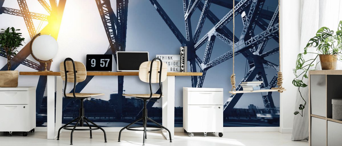 Brisbane City Bridge Wallpaper Mural Wallsauce UK