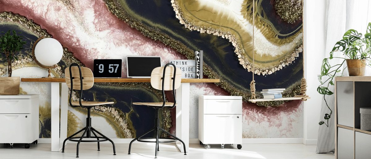 Full Geode Wall Mural by GCC Artworks Wallsauce EU