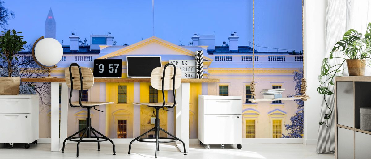 The White House Mural Wallsauce UK