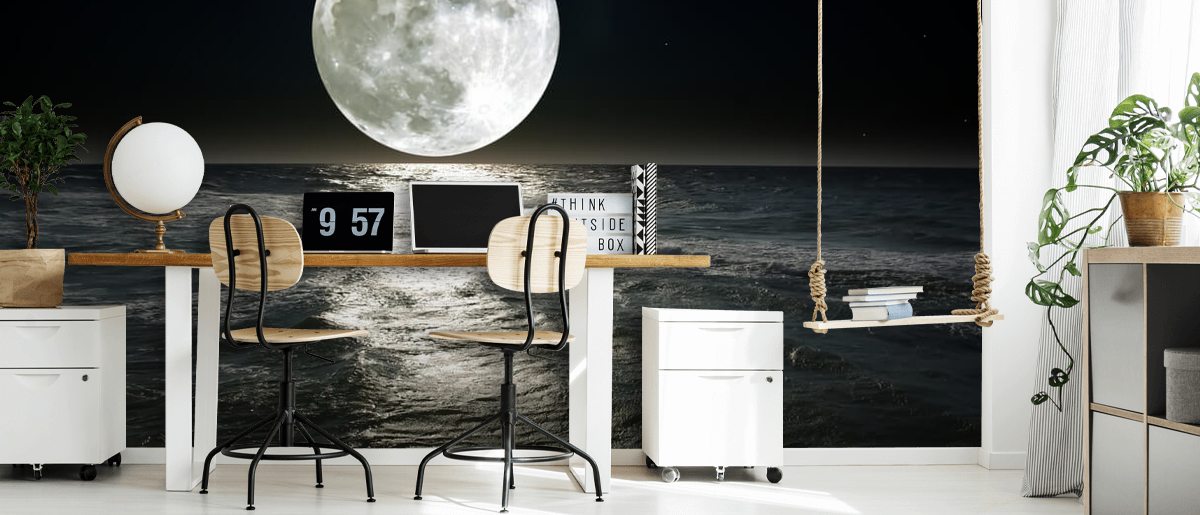 Moon Wall Mural Wallpaper Wallsauce UK