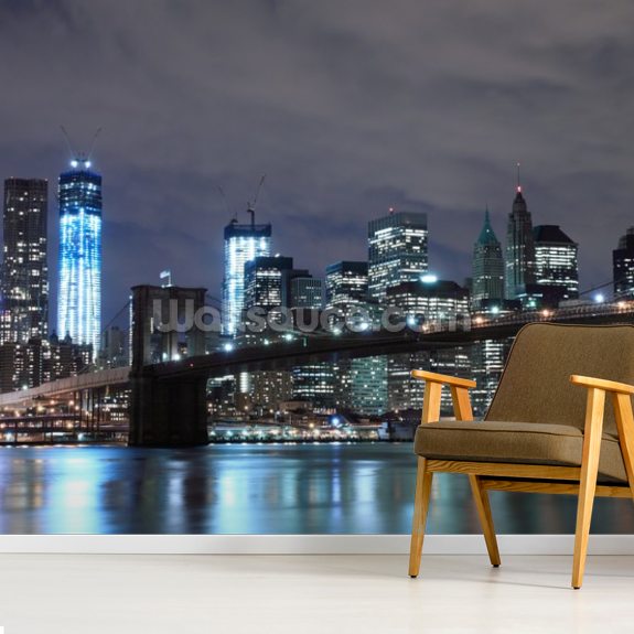 Brooklyn Bridge New York Wallpaper Mural Wallsauce UK