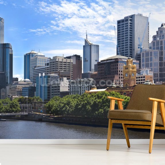 Melbourne Wallpaper Mural Wallsauce NZ