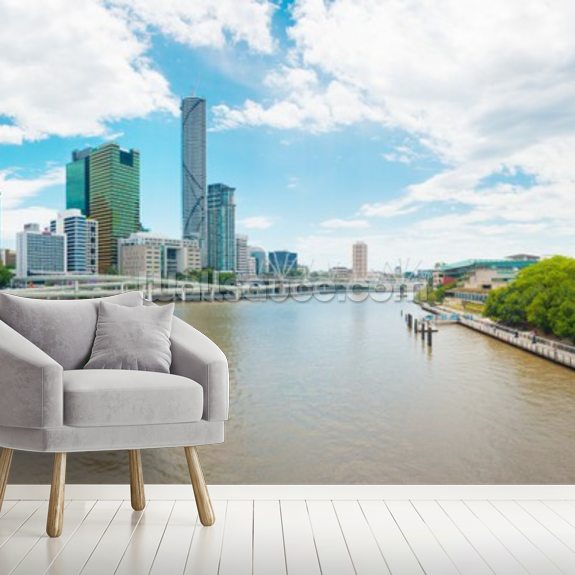 Brisbane Wallpaper Mural Wallsauce US