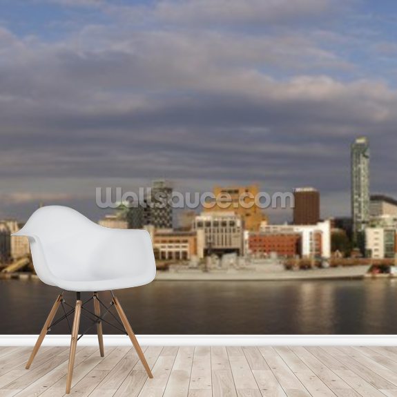 Liverpool Skyline Wallpaper Wallpaper Mural Wallsauce NZ