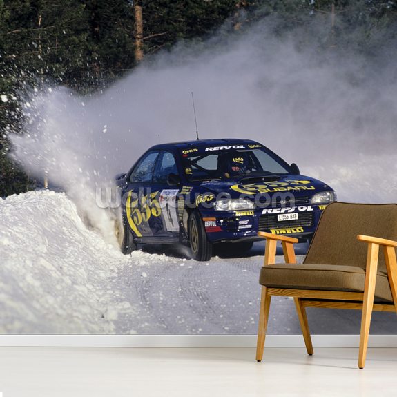 “If In Doubt, Flat Out” Colin McRae Wall Mural | Wallsauce AU