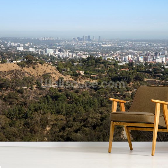 Los Angeles Wallpaper Mural Wallsauce UK
