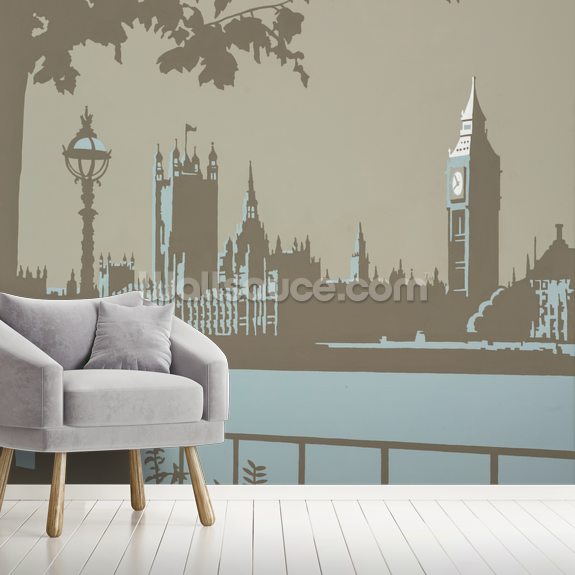 London Wall Mural Wallsauce UK