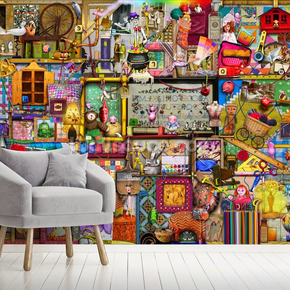 The Craft Cupboard Wallpaper Wallsauce US