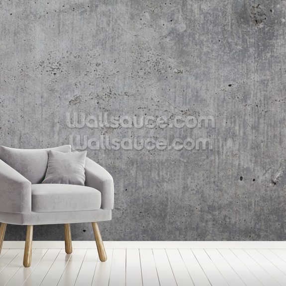 Poured Concrete Wall Mural Wallsauce UK