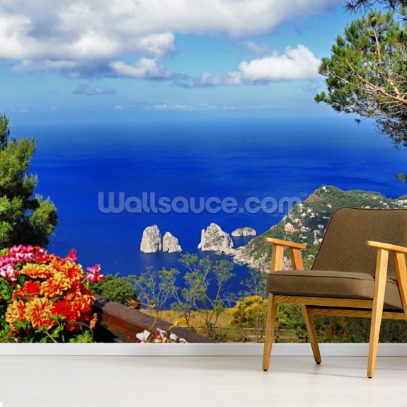 Stunning Capri, Italy Wallpaper | Wallsauce AU
