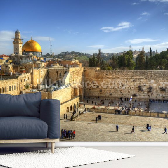 The Wailing Wall, Jerusalem Wallpaper Mural Wallsauce US