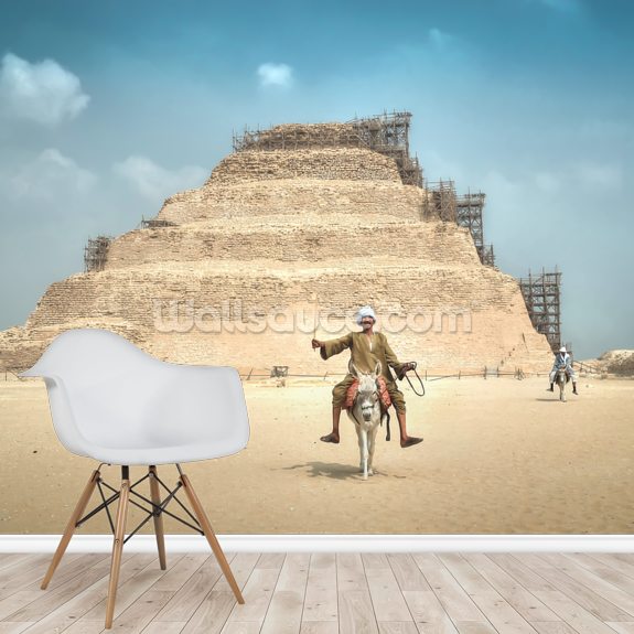 Egyptian Man on Donkey Wallsauce UK