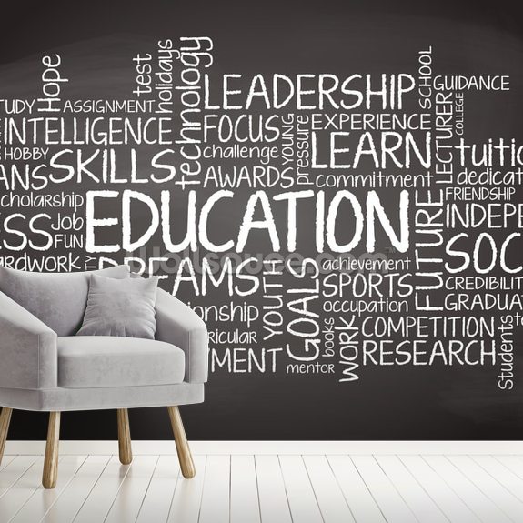 Education Cloud Wallpaper Mural Wallsauce UK