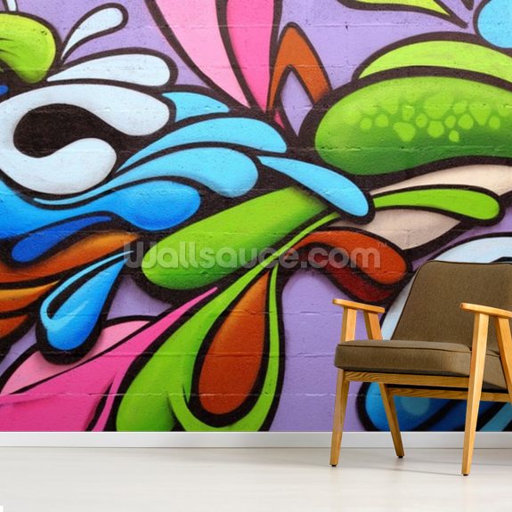 Bold Wallpaper Mural Wallsauce UK
