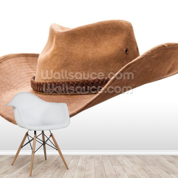 Cowboy hat closeup | Wallsauce UK