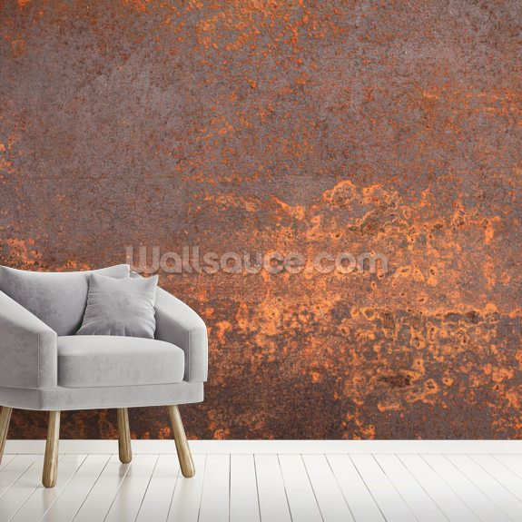 Rusty Metal Wallpaper | Wallsauce UK