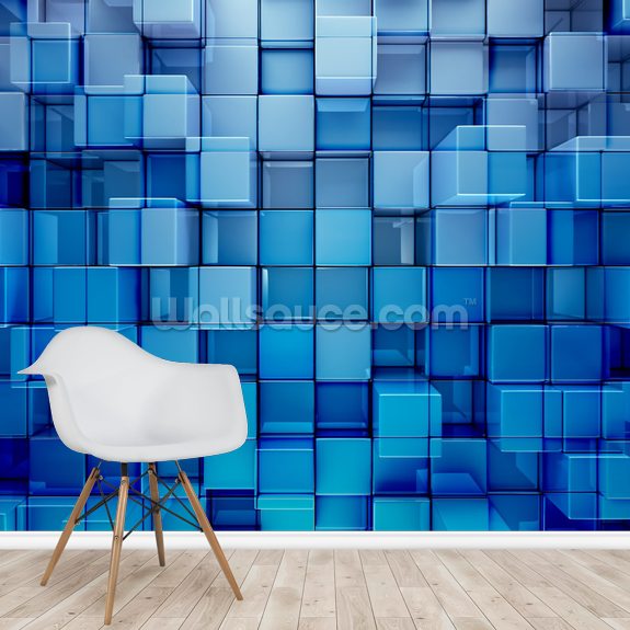 Blue blocks background bastamex