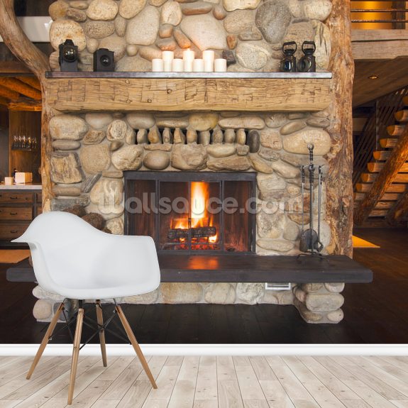 Rustic Cabin Background Rustic Log Cabin Wallpaper