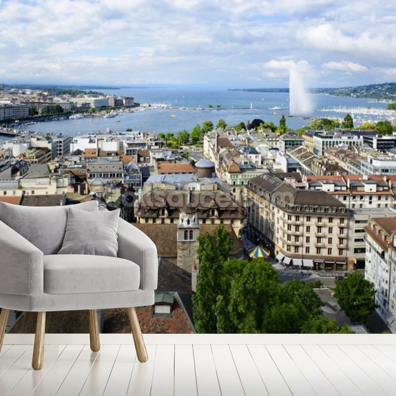 Geneva Wallpaper Mural | Wallsauce UK
