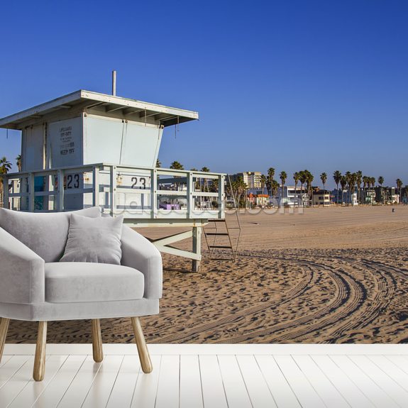 Lifeguard Station Wallpaper | Wallsauce US