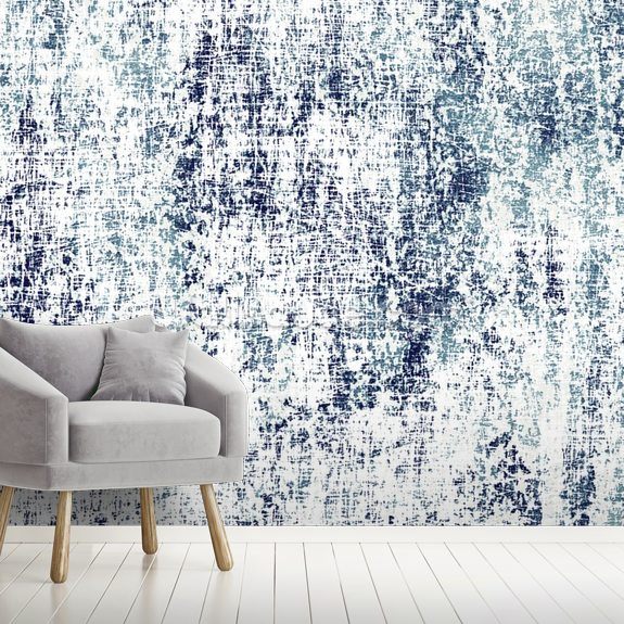 Blue Linen Wallpaper Wallsauce UK