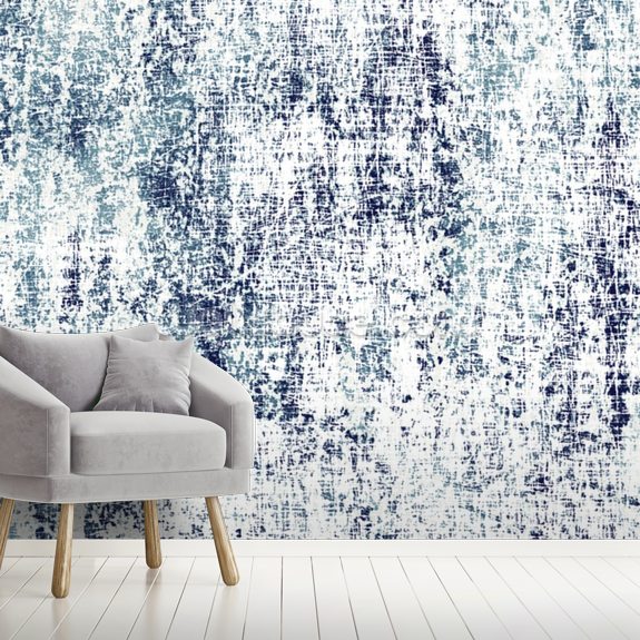 Blue Linen Wallpaper Wallsauce AU