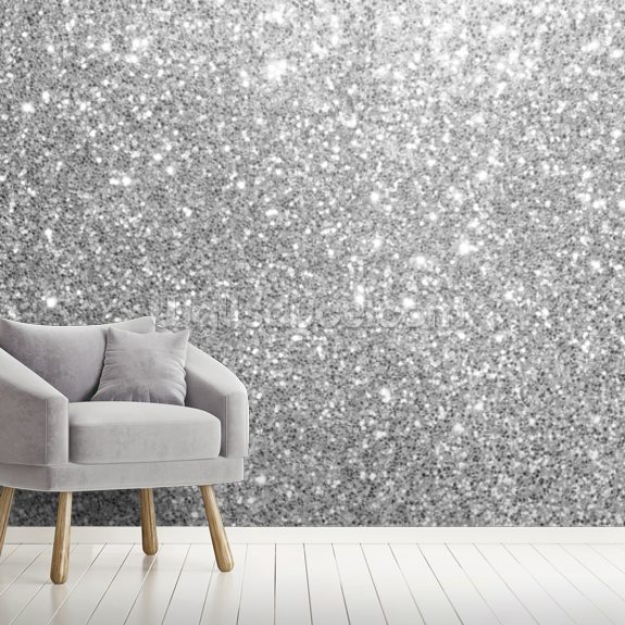 Grey Glitter Wallpaper Wallsauce CA