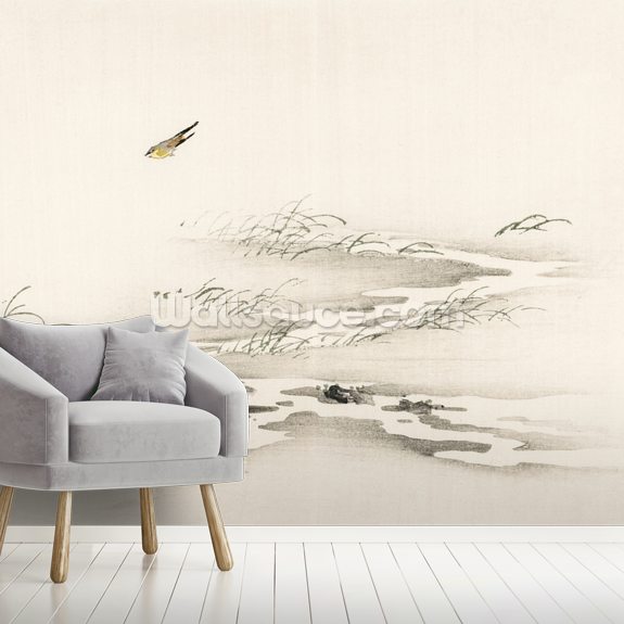 Oriental Landscape Wallpaper Mural | Wallsauce US