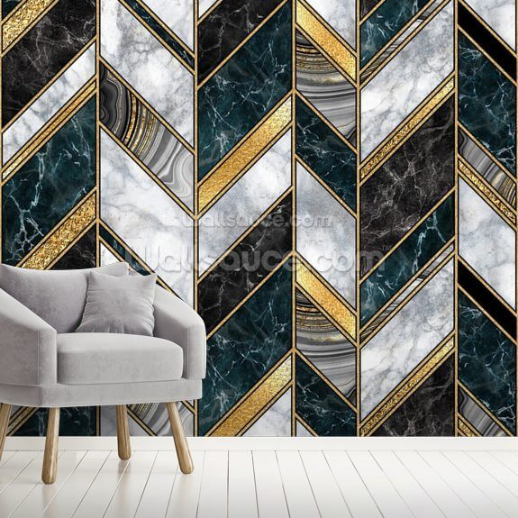 Black and Gold Art Deco