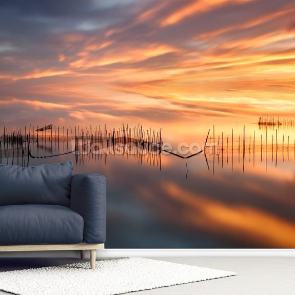 Fishnets Wallpaper | Wallsauce UK