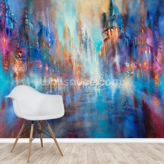 Into the Light Wall Mural Wallsauce US