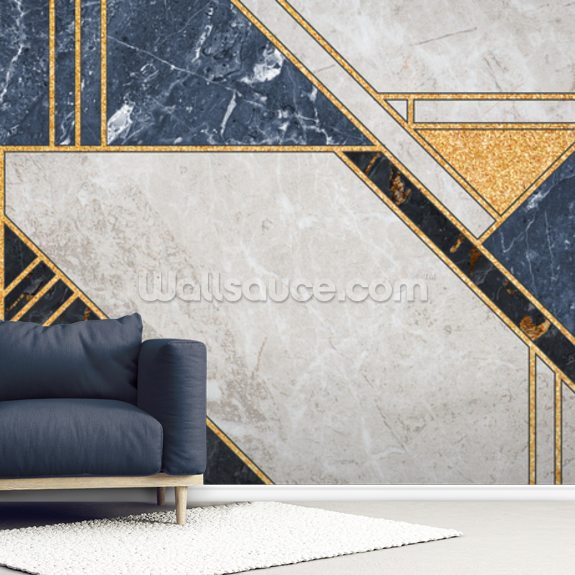 Art Deco Style Wall Mural Wallsauce EU