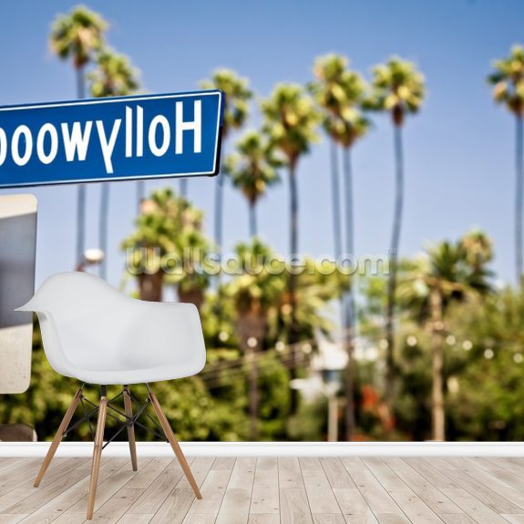 Hollywood Sign Wallpaper Mural | Wallsauce AU