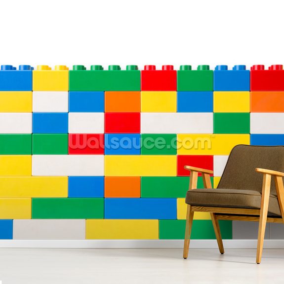 Colourful Brick Wall Wallpaper Wallsauce NZ