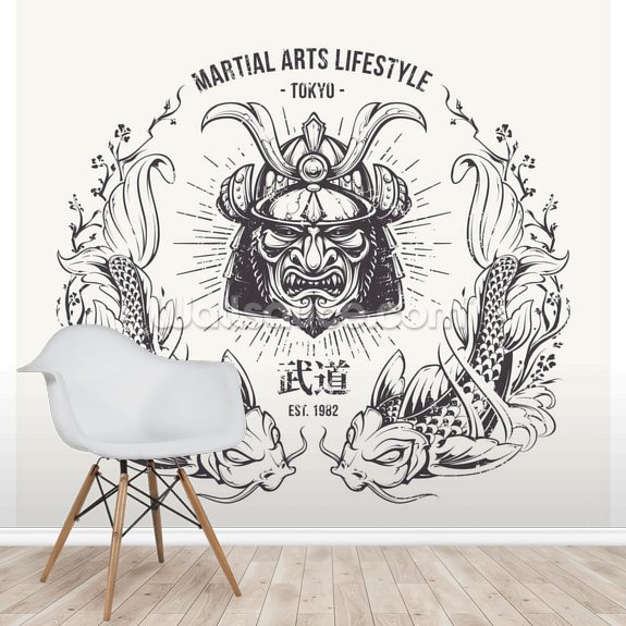 Martial Arts Wallpaper Mural Wallsauce Nz