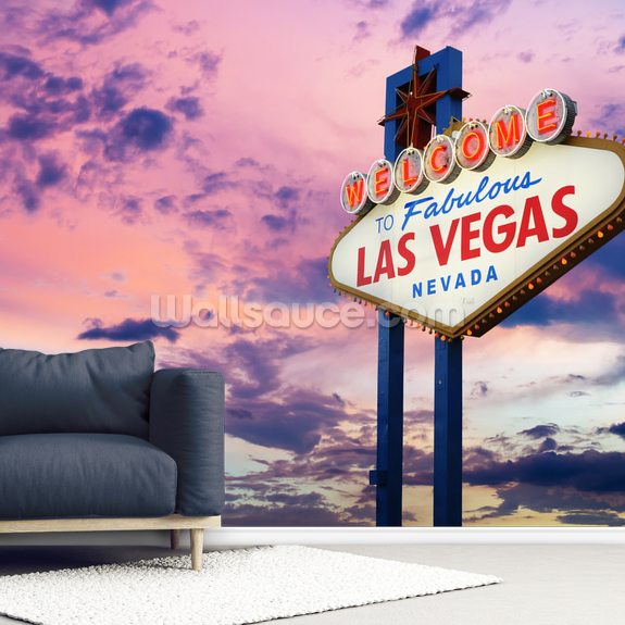 Bienvenido a Las Vegas Sign Wallpaper | Wallsauce ES