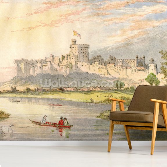Windsor Castle Wallpaper Mural Wallsauce UK